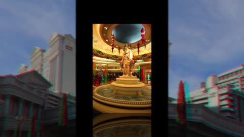 3D pictures of Las Vegas, red-blue glasses needed.
