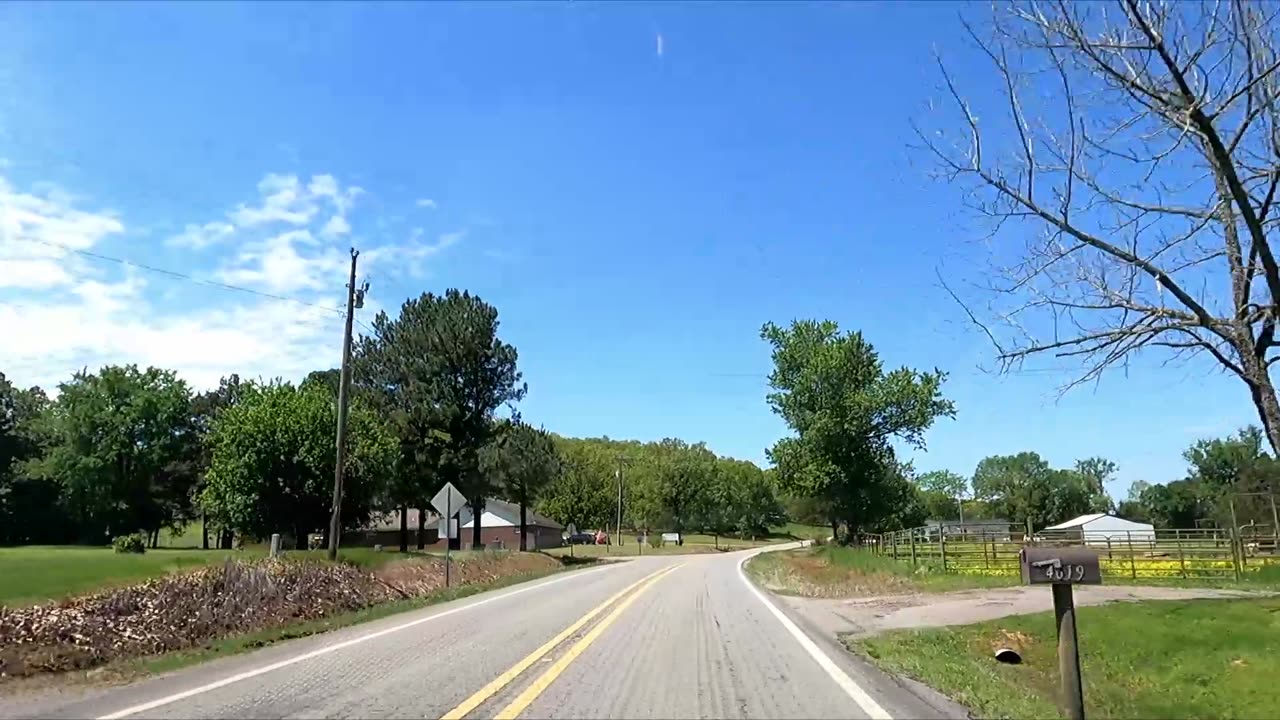 Virtual Drive Center Ridge, Arkansas to Cleveland, Arkansas