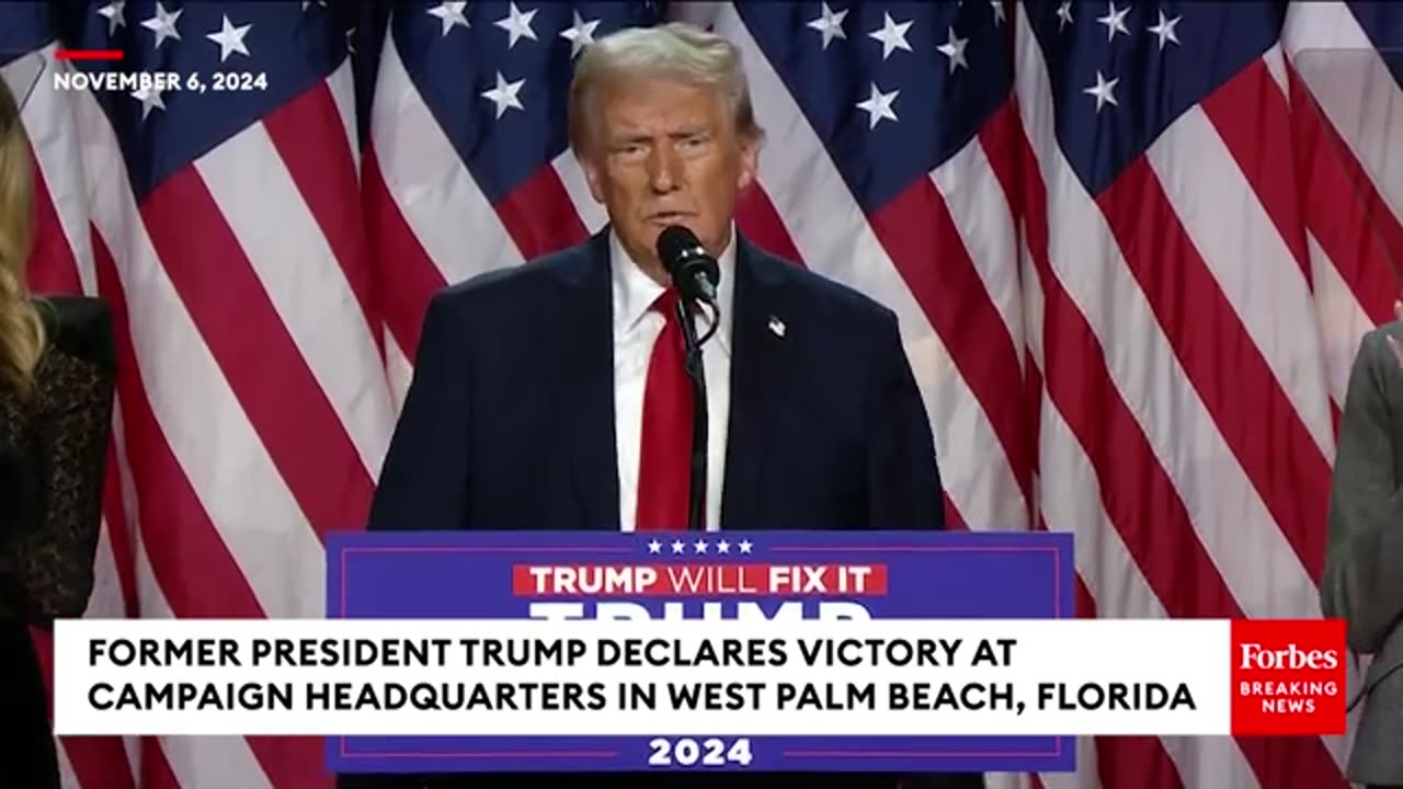 President Trump Victory Speech 11/5/24