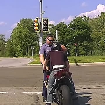Motorcyclist Pushes Massachusetts Trooper Into Traffic While Fleeing Stop