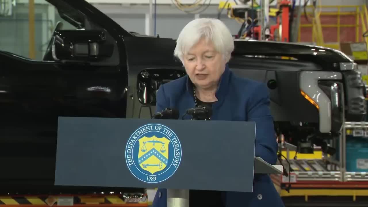 Janet Yellen Under Bidens plan we will rid ourselves of oil and gas.