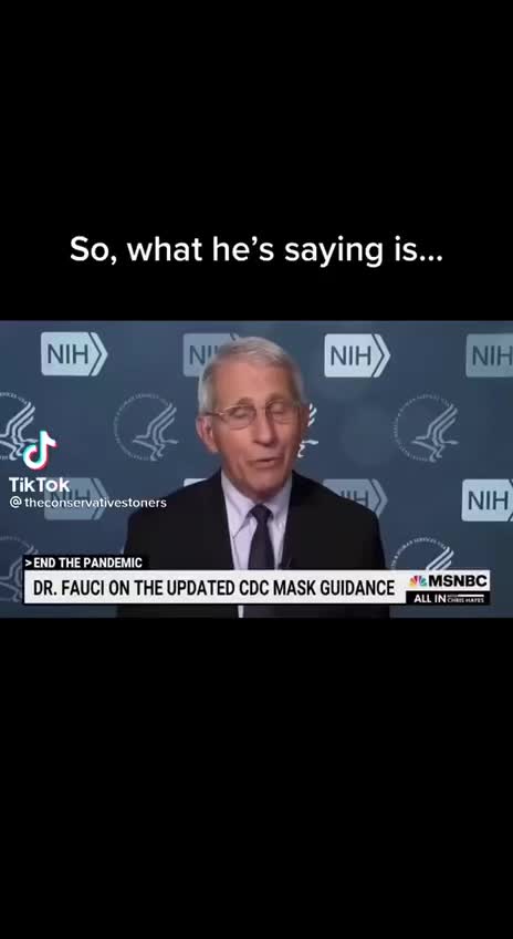 Dr Fouci is a psychopath