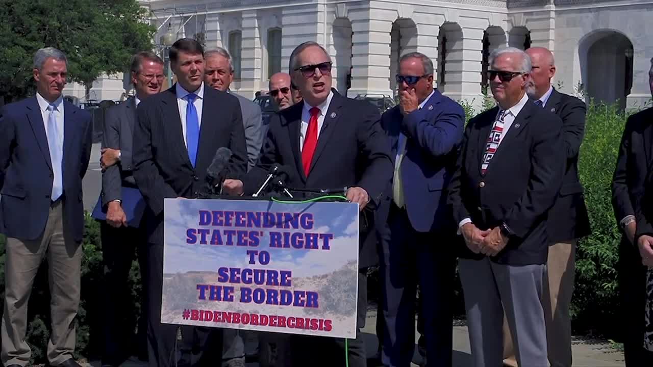Rep. Andy Biggs Delivers Remarks on States Rights to Secure the Southern Border