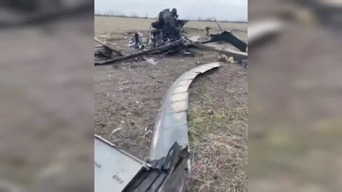 Russian helicopter shot down