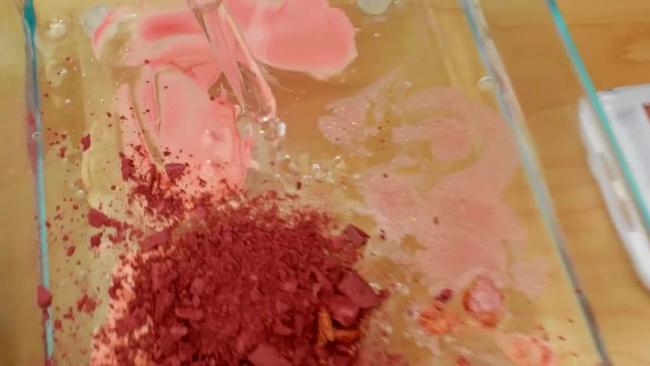 Black vs Rose - Mixing Makeup Eyeshadow Into Slime! Special Series 63 Satisfying