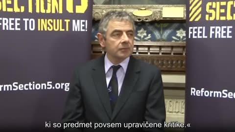 Rowan Atkinson o svobodi izražanja