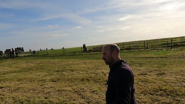 Go pro let's show you Stonehenge