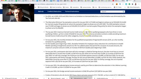 Standard Deductions & Tax Tables Update 2021