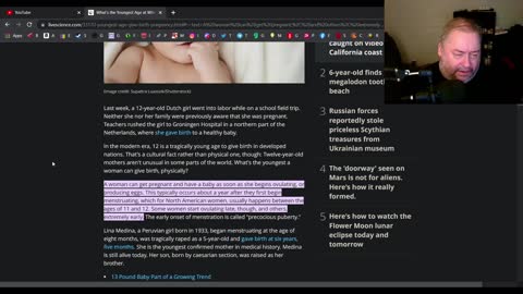 How young can a woman give birth