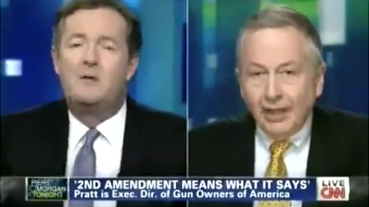 Larry Pratt schools CNN Piers Morgan Over Gun Rights 2013