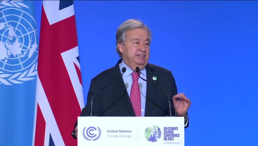 'We're Digging Our Own Graves': UN Sec. General Says World Must Act Now On Climate Change