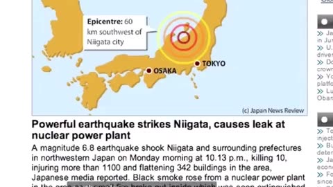 Japan HAARP used as an earthquake machine