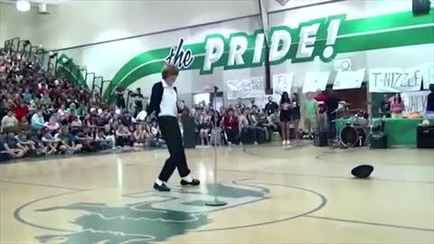 Kid Wins Talent Show Dancing to Michael Jackson's Billie Jean