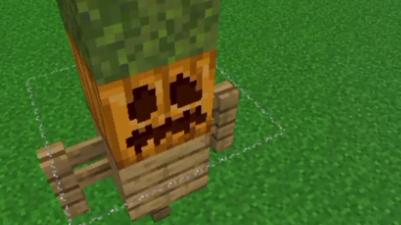 SCARECROW 😨🐦in MINECRAFT || #minecraft #shorts