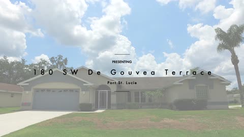 180 SW De Gouvea Terrace 4K Video