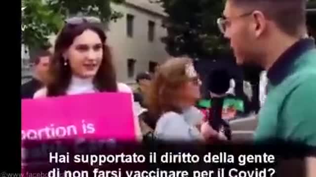 DONNE, ABORTO E VACCINAZIONI - "ASSISTERETE A DEI VERI E PROPRI *CORTO CIRCUITI* CEREBRALI!!"😂😅😂