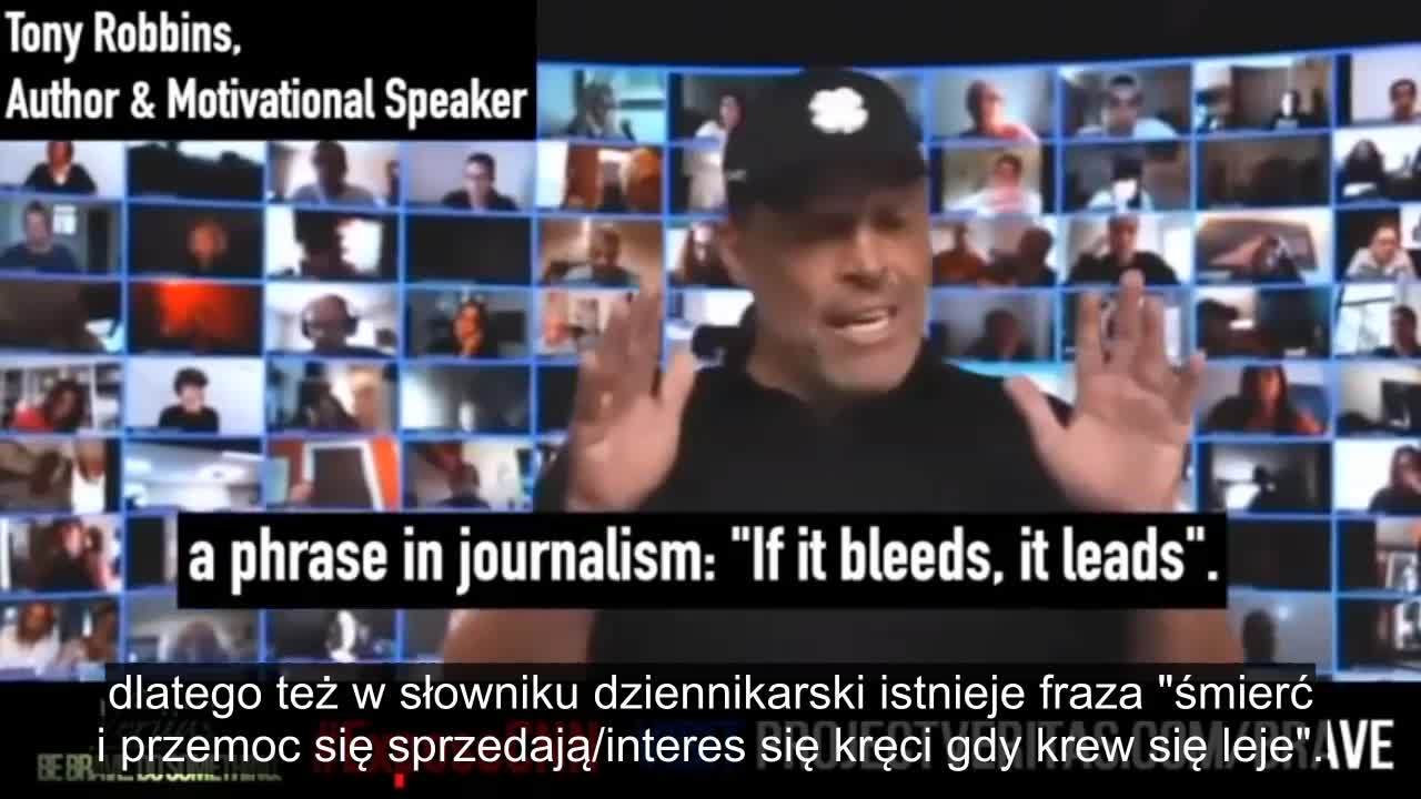 Tony Robbins Postrzegaj rzeczy takimi, jakie one są, ale nie gorszymi, niż są w rzeczywistości [PL]
