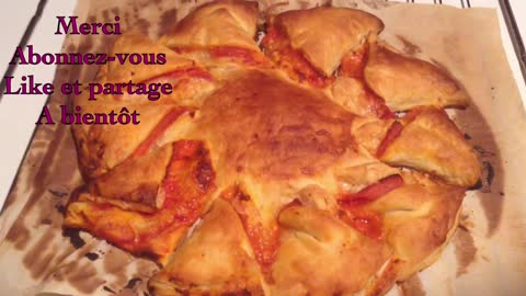 QUICK AND EASY SUN-SHAPED PUFF PASTRY RECIPE