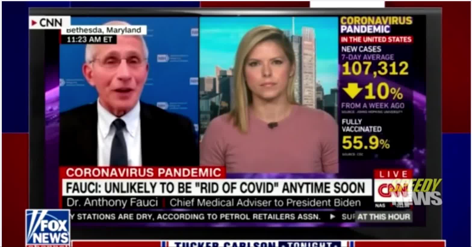 Tucker Carlson on Dr. Fauci (October 4, 2021)