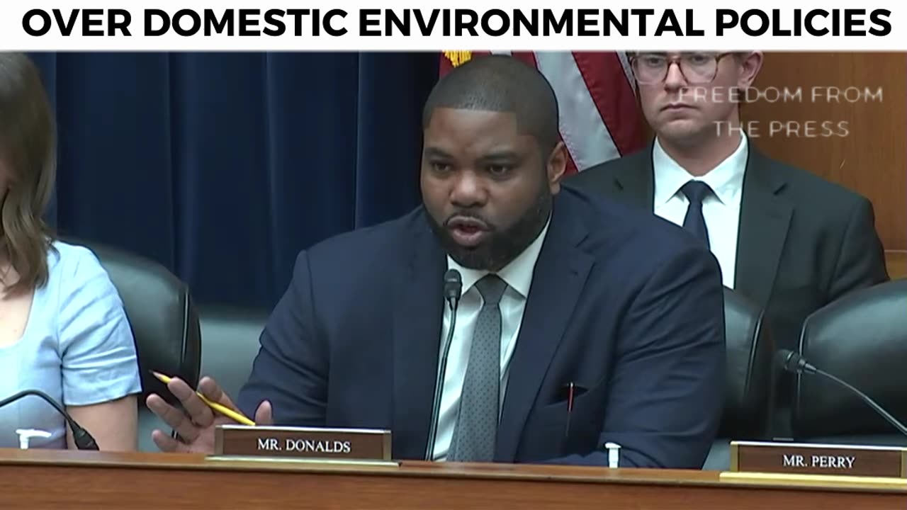 “THE CHINESE ARE NOT PLAYING THE REGULATORY GAME” - Byron Donalds Unloads On Do-Nothing Climate Cult