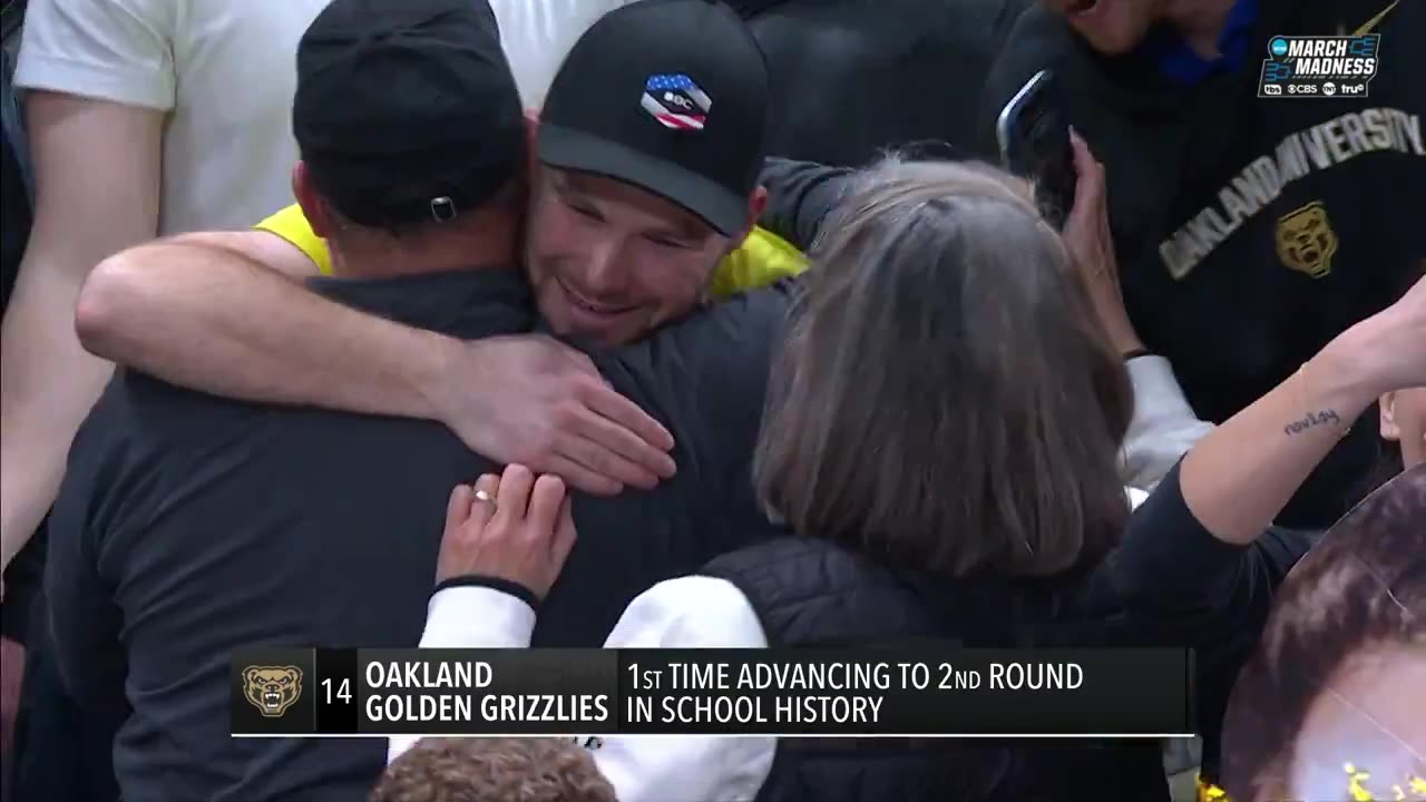 March 21, 2024 - #14 Oakland Upsets #3 Kentucky in NCAA Hoops Tournament