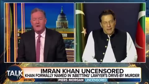 Chairman PTI Imran Khan's Exclusive Interview on Talk TV Piers Morgan Uncensored