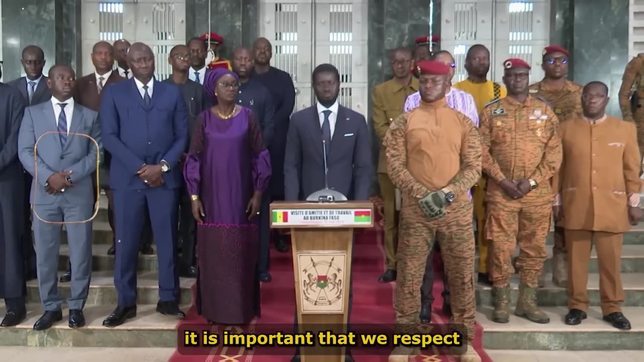 Shocking President Faye Just Denied ECOWAS During His Visit to Burkina Faso And Mali