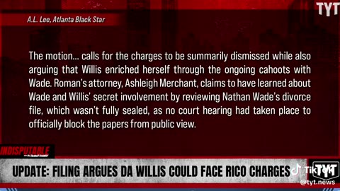 Fani Willis could face RICO charges.