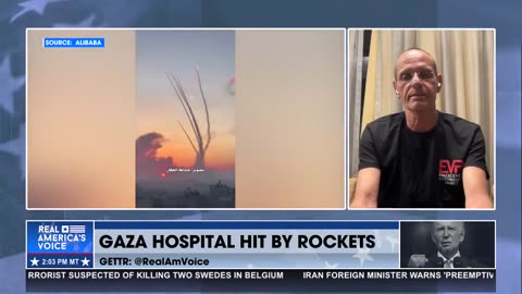 Gaza Hospital Hit by Rockets