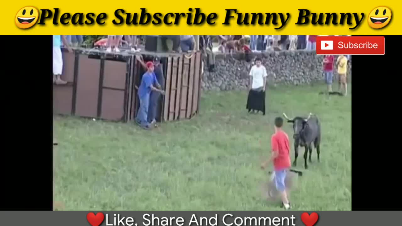 Most awesome bullfighting festival funny crazy bull fail