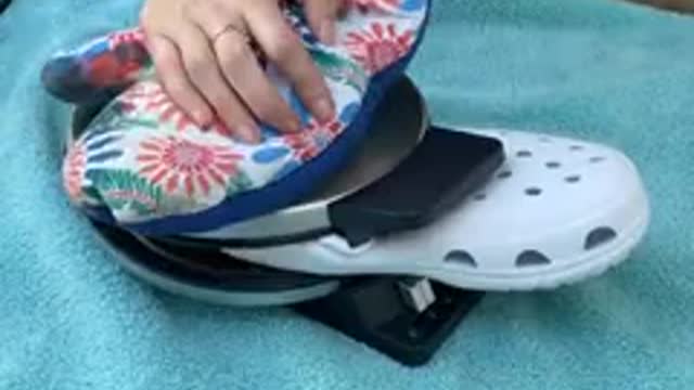 Waffle ironing a CROC