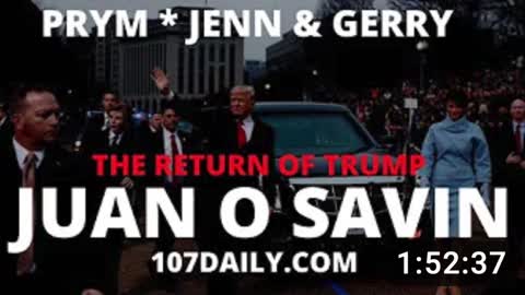 Mar 09 2021 - Juan O Savin w/ Pryme Minister (Just the SITREP 6min)
