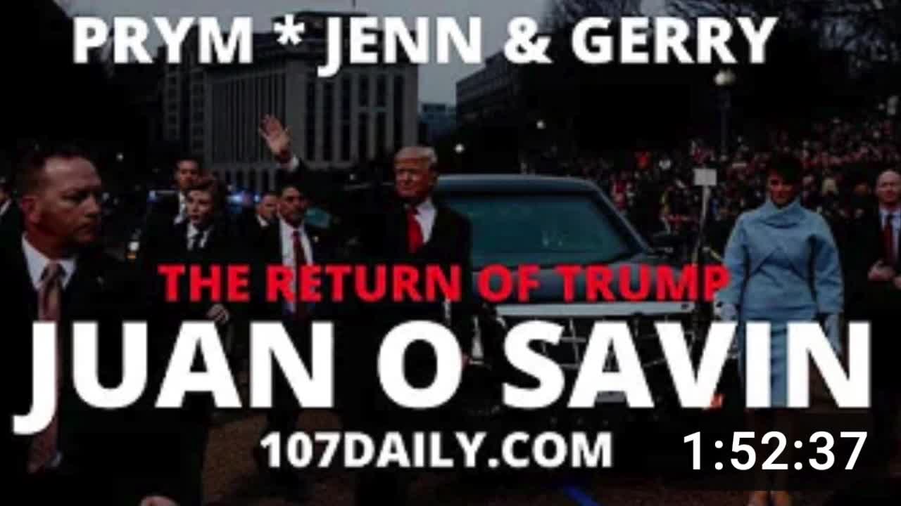 Mar 09 2021 - Juan O Savin w/ Pryme Minister (Just the SITREP 6min)