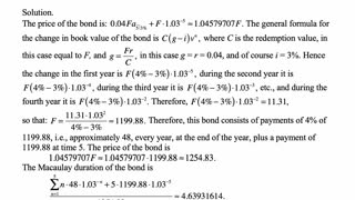 Exam FM exercise for February 26, 2022