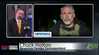 Hundreds of Russian Tanks Captured by Ukrainians. Newsmax's Chuck Holton with Sebastian Gorka