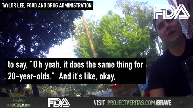 FDA official, Taylor Lee, jokes of treating unvaccinated Americans like Jews in Nazi Germany.