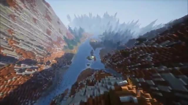 Minecraft game is good-looking transition production