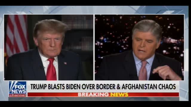 President Trump on Americans in Afghanistan: "I Can Guarantee You They Consider Them to be Hostages'