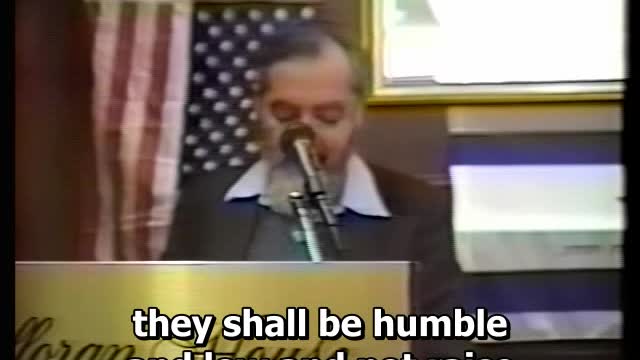 Rabbi Meir Kahane, ZT'L HY'D, Why be Jewish- English Subtitles Part 2 of 3