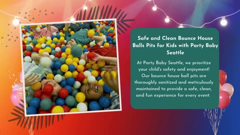 Premium Bounce House and Ball Pit in Seattle | Party Baby Seattle