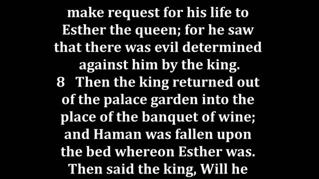 Esther 7 King James version