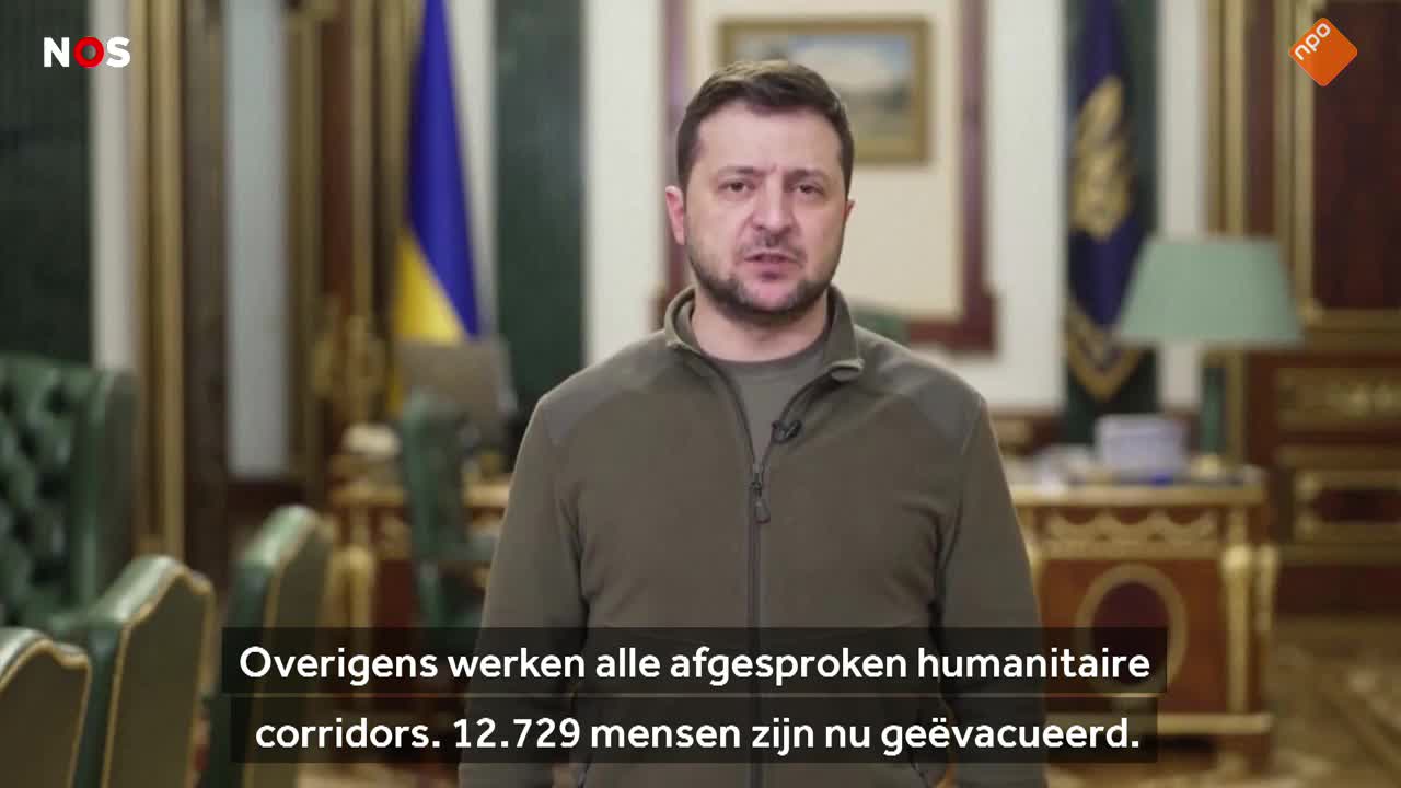 Zelensky- 'Russen kennen enkel en alleen geweld'