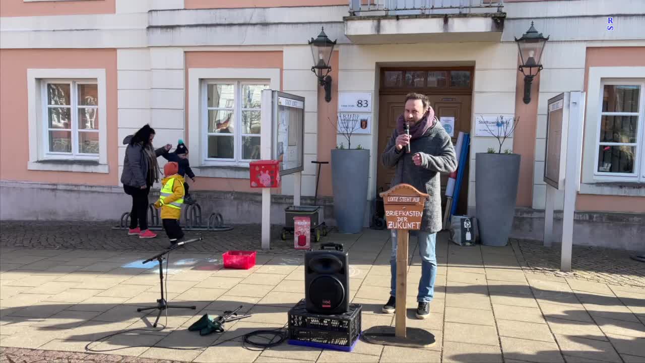 Loitz:Rede von Enrico 09-04-2022