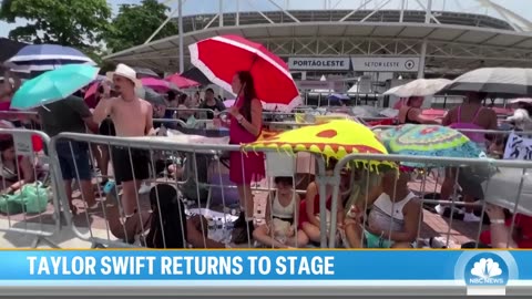 Taylor Swift returns