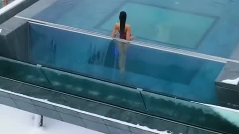 Air swimming pool