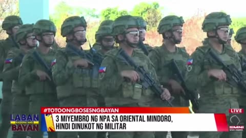 TATLONG KABATAANG NPA NAHULI HINDI DINUKOT