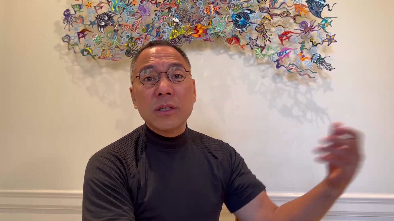 20221020文贵先生GETTR：尊敬的战友们好……共产党的中国梦现已变成世界的噩梦…….随着二十大的进展，习一定会打台湾，国内各种“清零”检测都是为了战争到来的高压测试