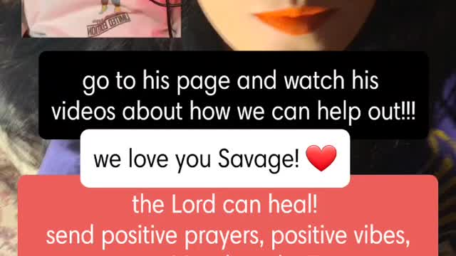 Let's help @Infosavage