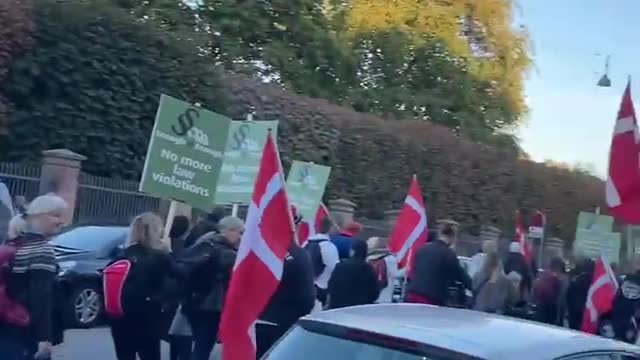 NOK er NOK demonstration København 09-10-2021