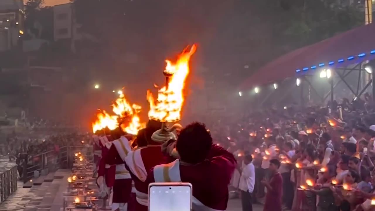 Ganga aarti untouched video